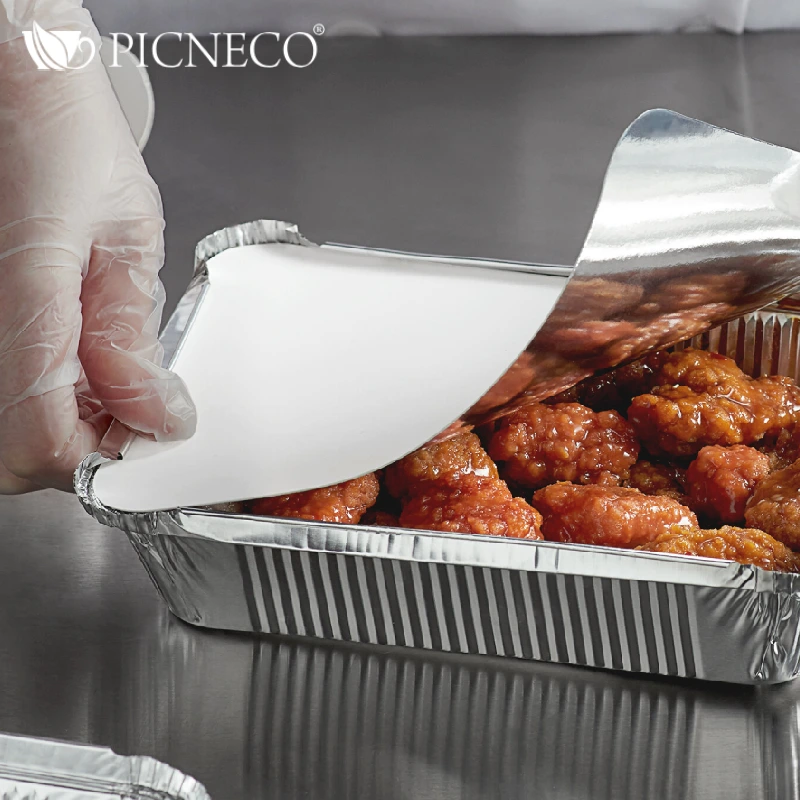 товар Крышка (картон+алюм) к контейнеру 218*155 мм (960 мл) ALL323K